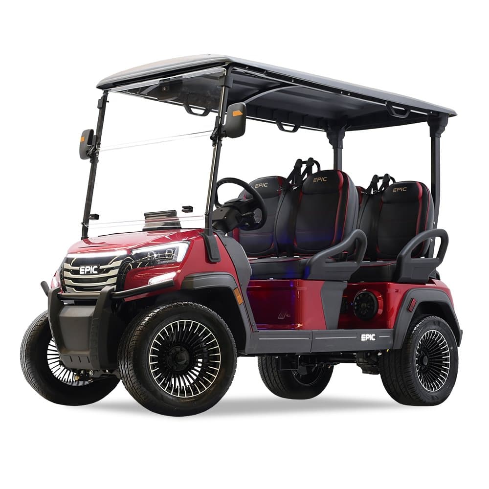 4 SEATER golf cart seating category at SCV Carts in Santa Clarita